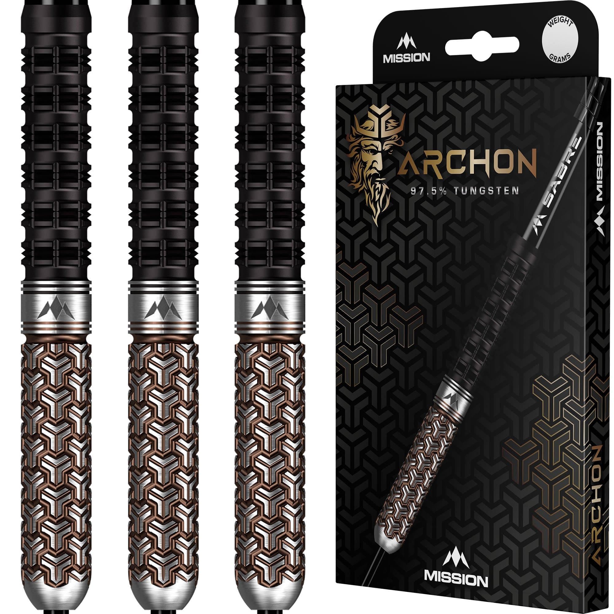 mission-darts-archon-fl-chettes-steel-tip-97-5-tungst-ne-black-bronze-pvd image 5