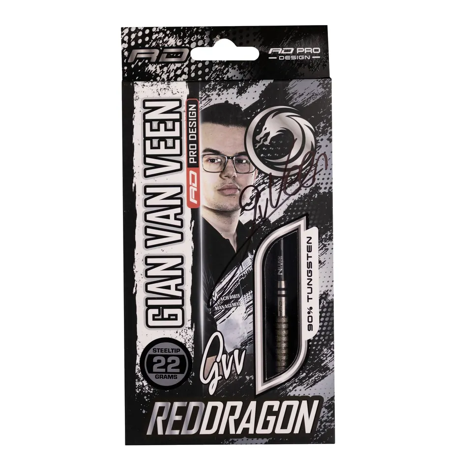 red-dragon-darts-gian-van-veen-tour-edition-sign-e-fl-chettes-90-tungst-ne image 1