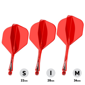 winmau-fusion-2-ailette-et-tige-int-gr-e-red image 4