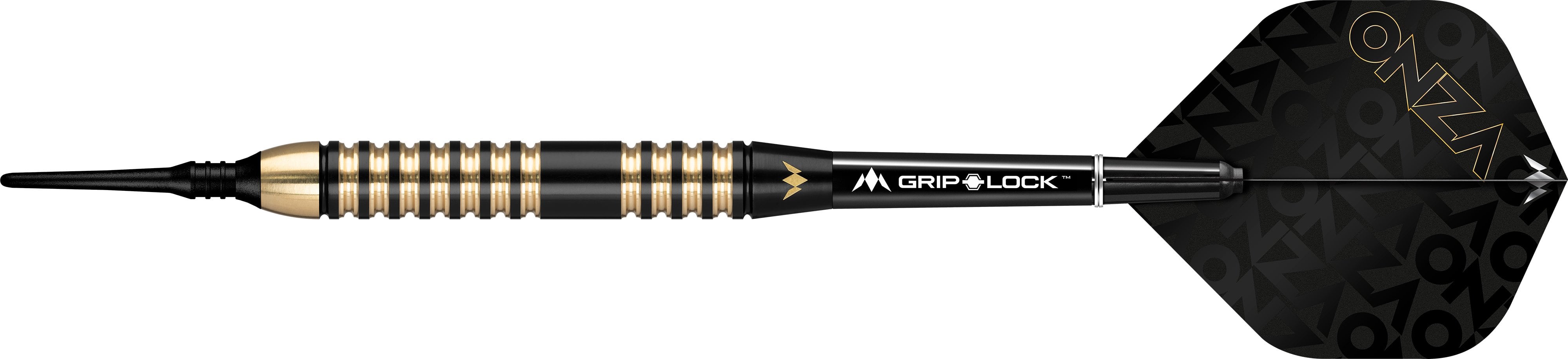mission-darts-onza-m4-fl-chettes-soft-tip-laiton-black-gold-19-g image 2