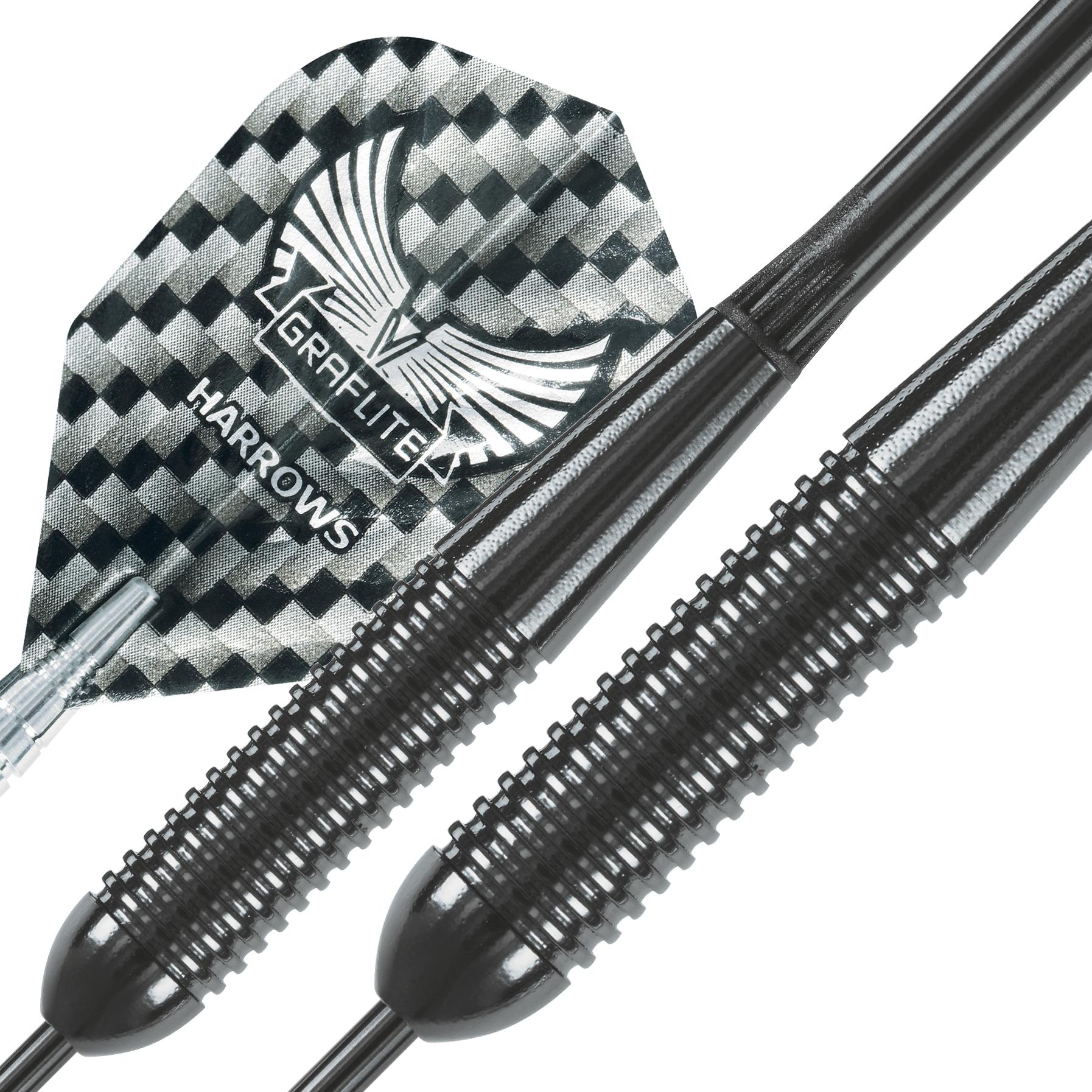 harrows-black-arrow-19gr-fl-chettes-pointe-acier image 3