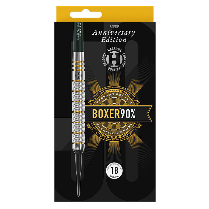harrows-boxer-parallel-90-soft-tip-fl-chettes-pointe-plastique-18g image 6