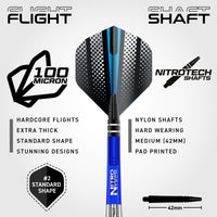red-dragon-darts-razor-edge-original-jeu-de-fl-chettes-pointe-acier image 3