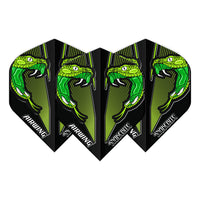 red-dragon-darts-airwing-peter-wright-moulded-green-standard-ailettes-moul-es image 2