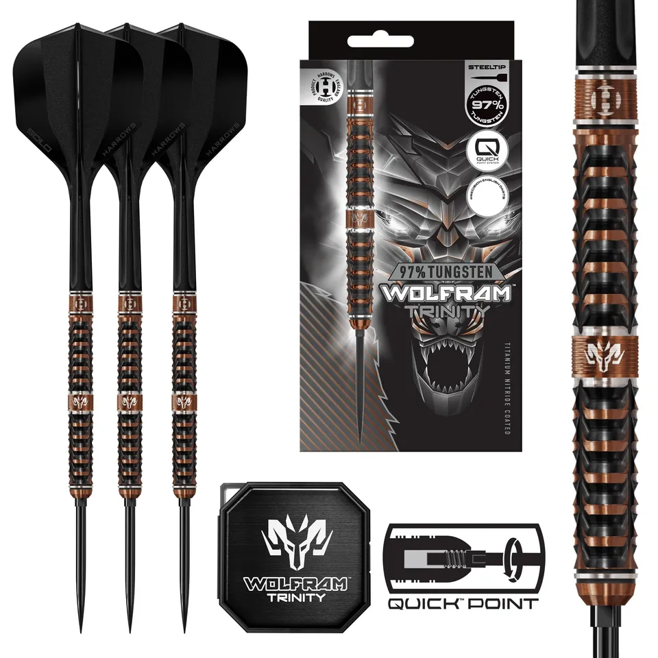 harrows-wolfram-trinity-97-quick-point-fl-chettes-acier-tungst-ne image 1