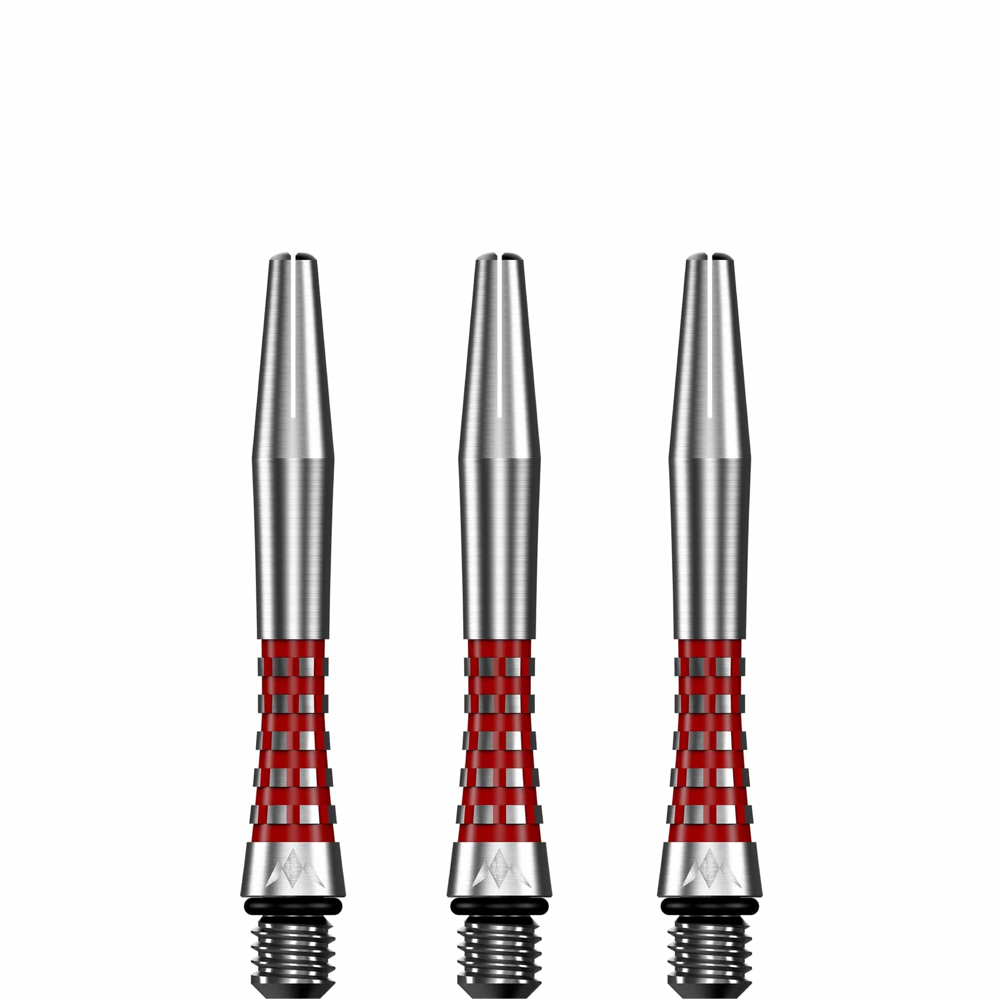 mission-darts-atom13-tiges-aluminium-short-rouge-m-tal-naturel image 4