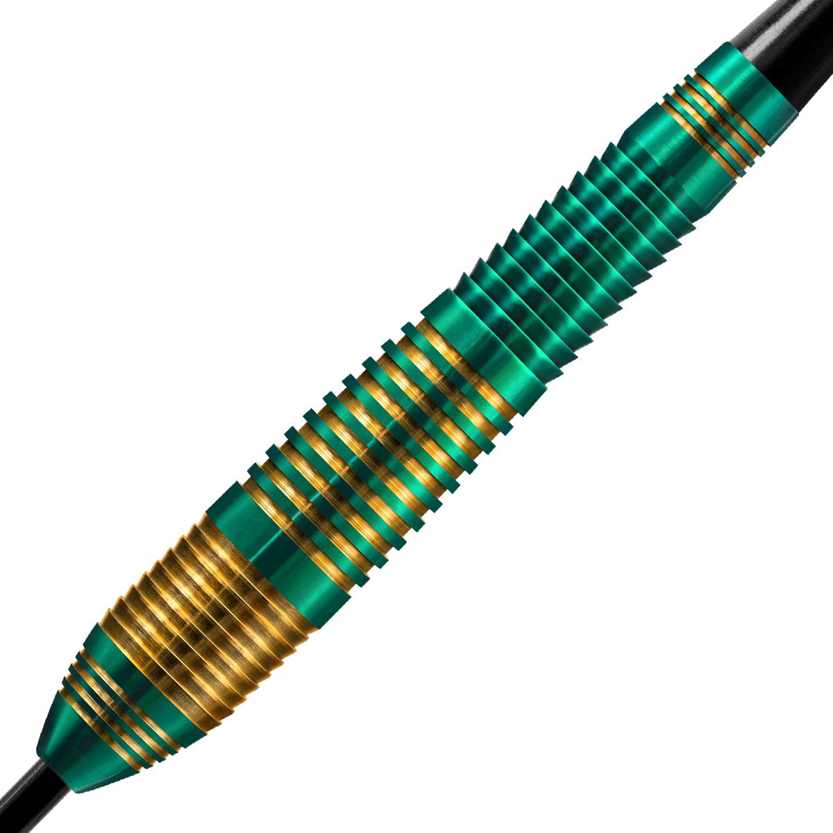 harrows-vivid-brass-green-fl-chettes-pointe-acier image 2