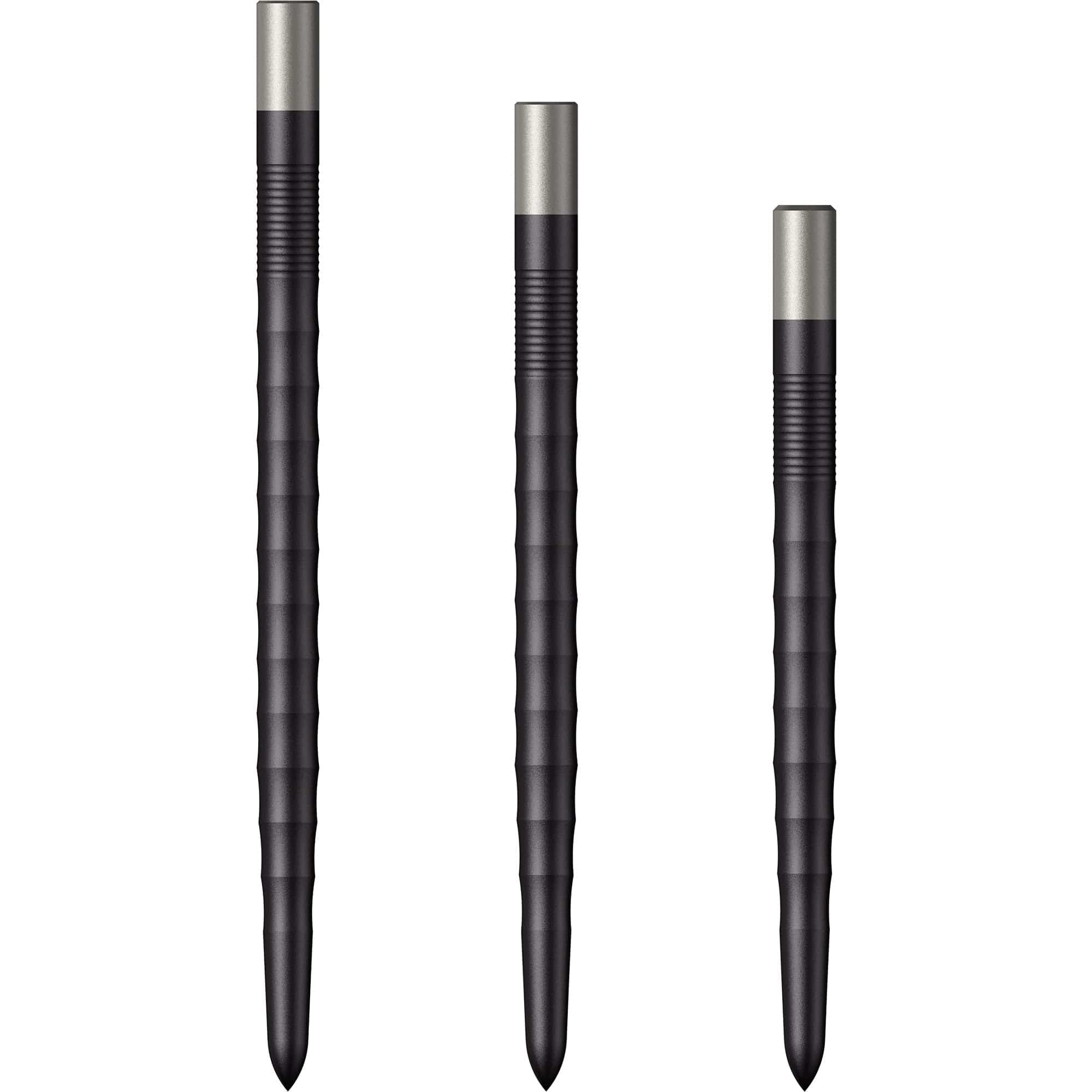 mission-darts-ripple-pointes-steel-tip-de-remplacement-noires image 1