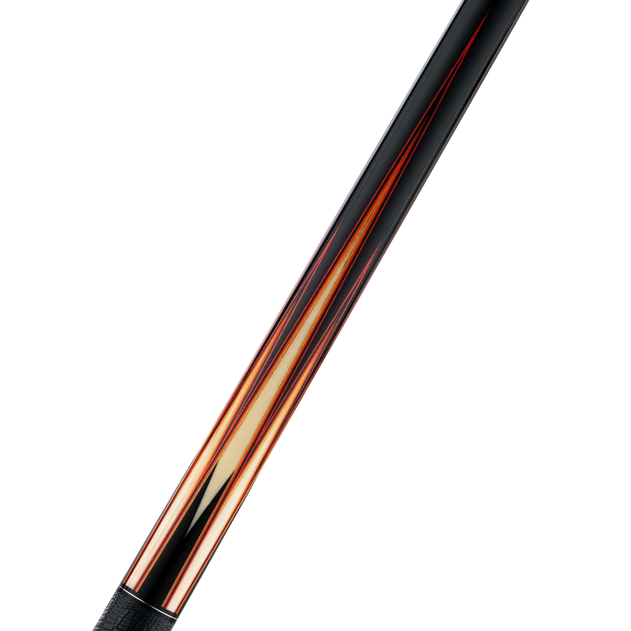 predator-true-splice-16-queue-de-billard-b-ne-pointes-rouge-orange-wrap-cuir image 2