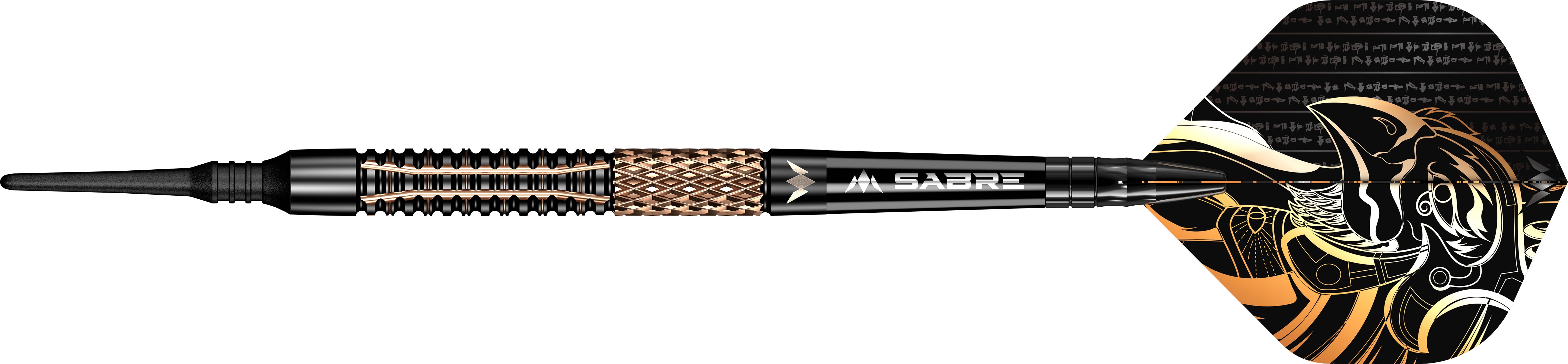 mission-darts-horus-fl-chettes-pointe-souple-97-5-tungst-ne-19g-noir-et-bronze image 2