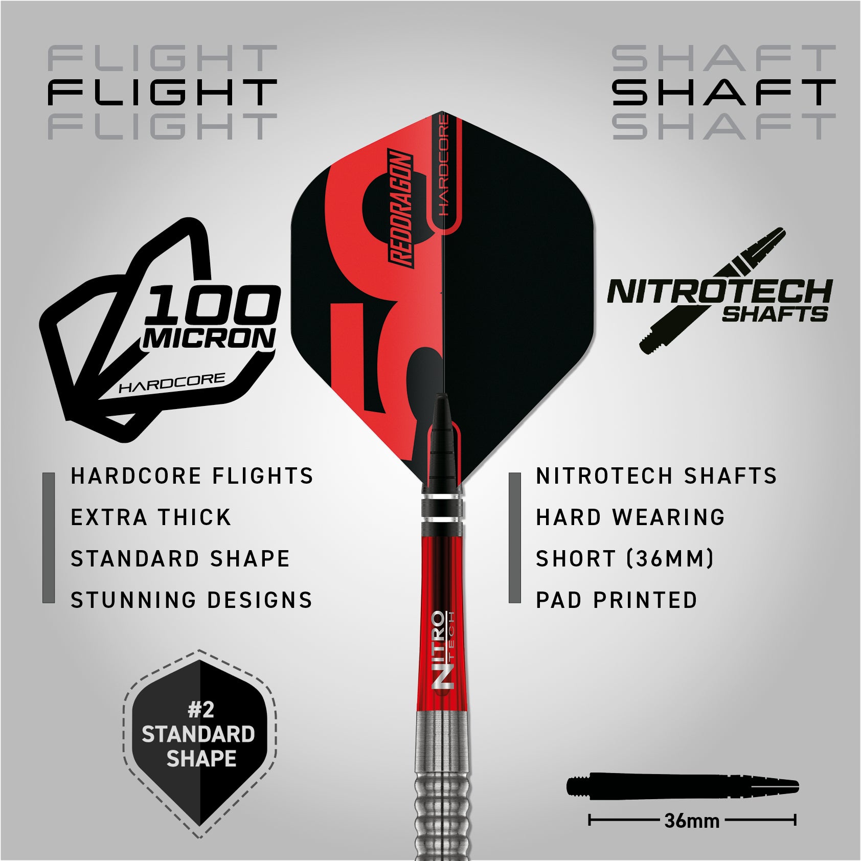 red-dragon-darts-penetrator-1-fl-chettes-pointe-acier-95-tungst-ne image 3