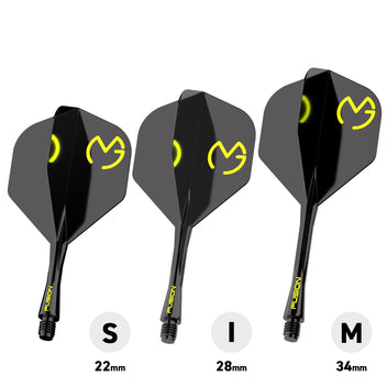 winmau-fusion-2-ailette-et-tige-int-gr-e-mvg-black-green image 4
