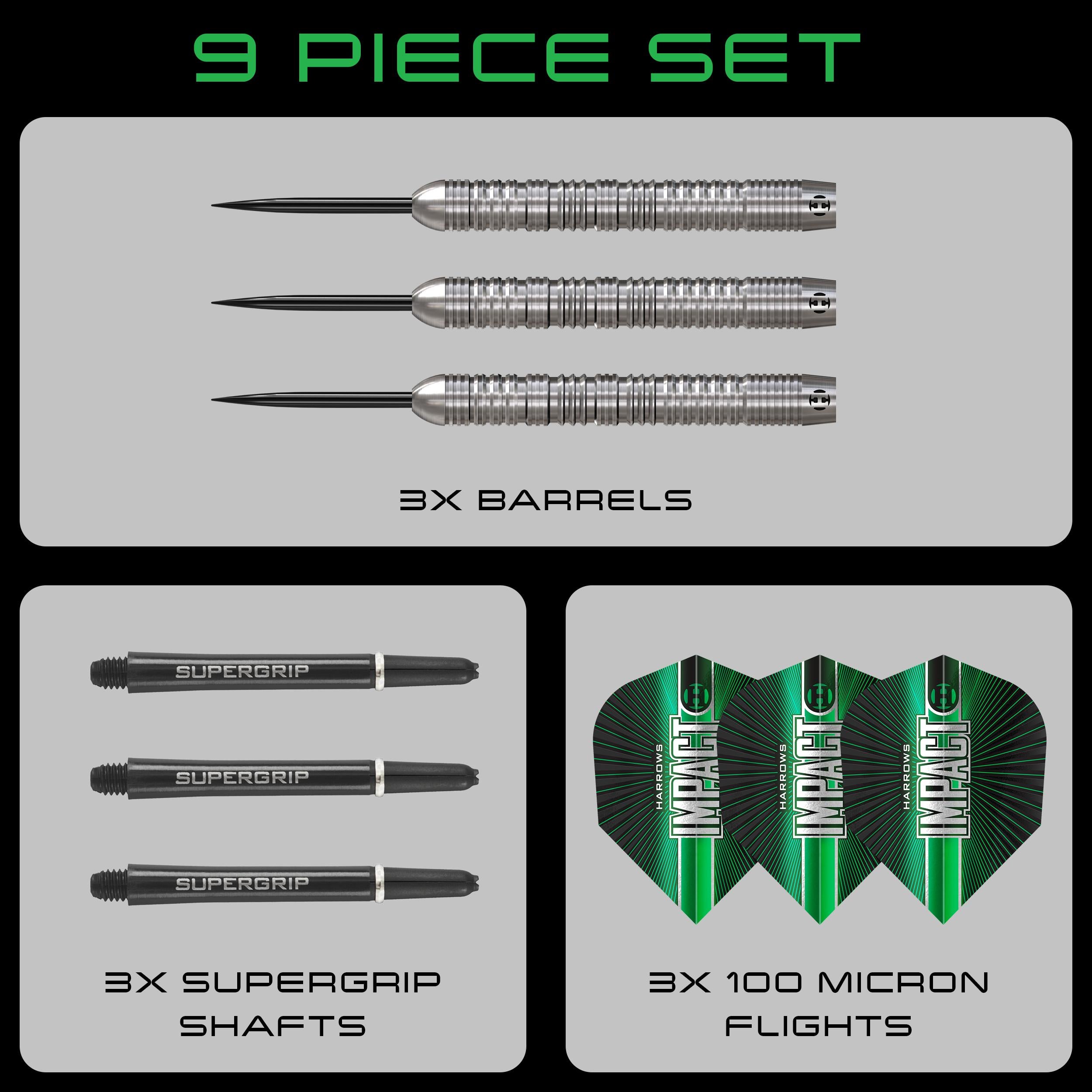harrows-impact-steel-tip-fl-chettes-pointe-acier-en-tungst-ne image 4