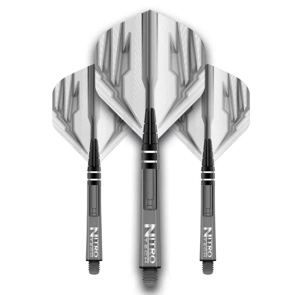 red-dragon-darts-pack-ailettes-tiges-nitrotech-gris image 1