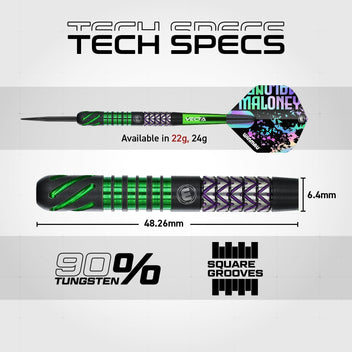 winmau-mike-maloney-fl-chettes-acier-signature image 7