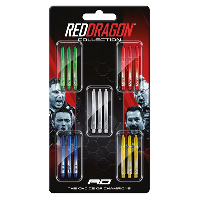 red-dragon-darts-vrx-tiges-medium-48mm-carte-collection-x5-sets-polycarbonate image 1