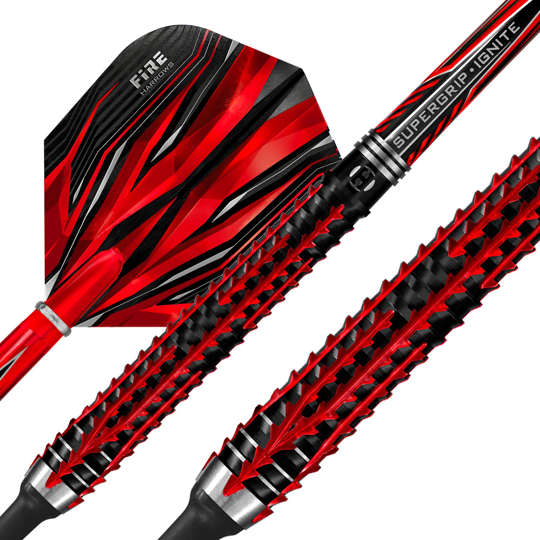 harrows-fire-inferno-90-soft-tip-fl-chettes-pointe-souple-tungst-ne image 3