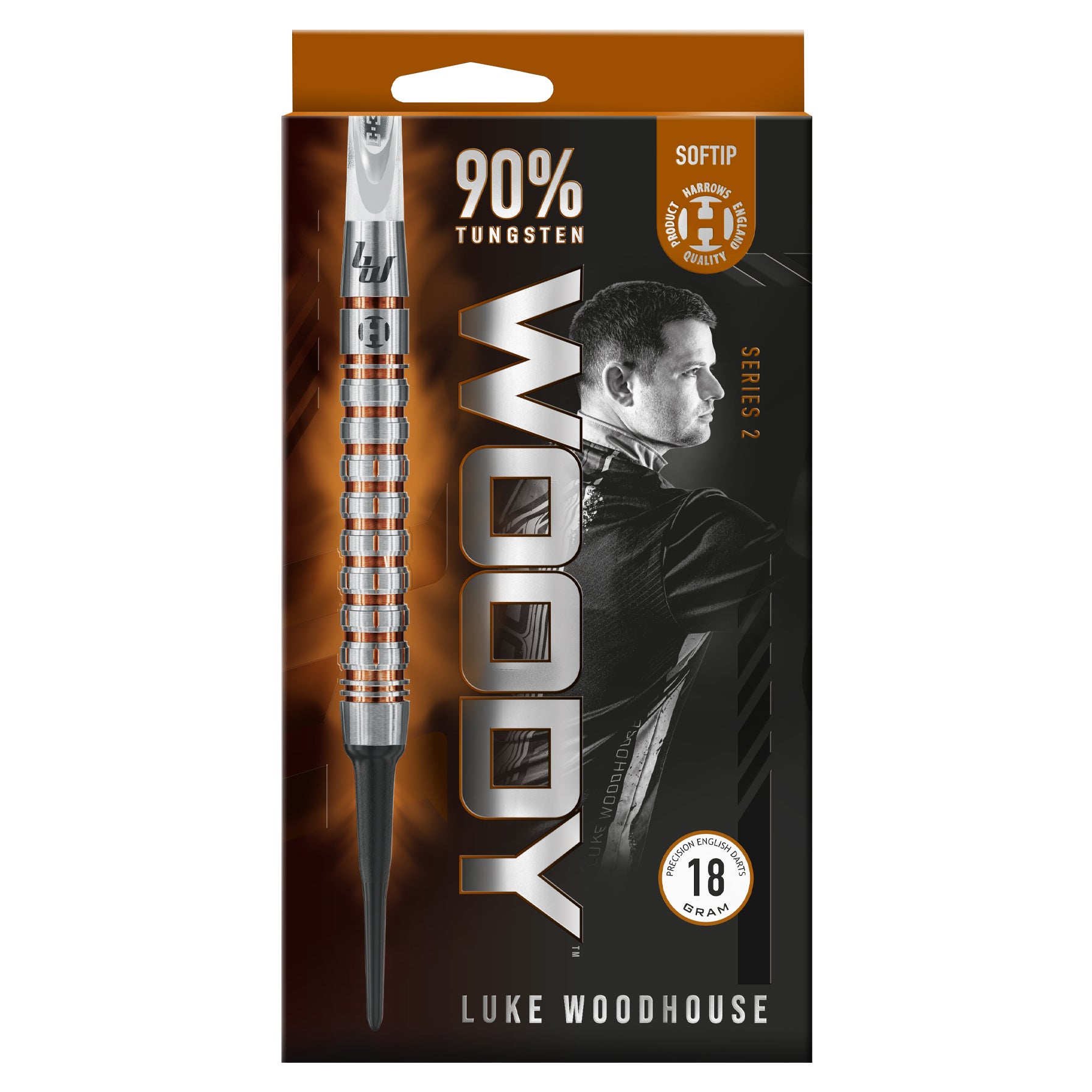 harrows-luke-woodhouse-90-series-2-fl-chettes-soft-tip image 5