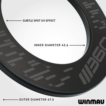winmau-blade-360-surround-entourage-de-cible-noir image 4