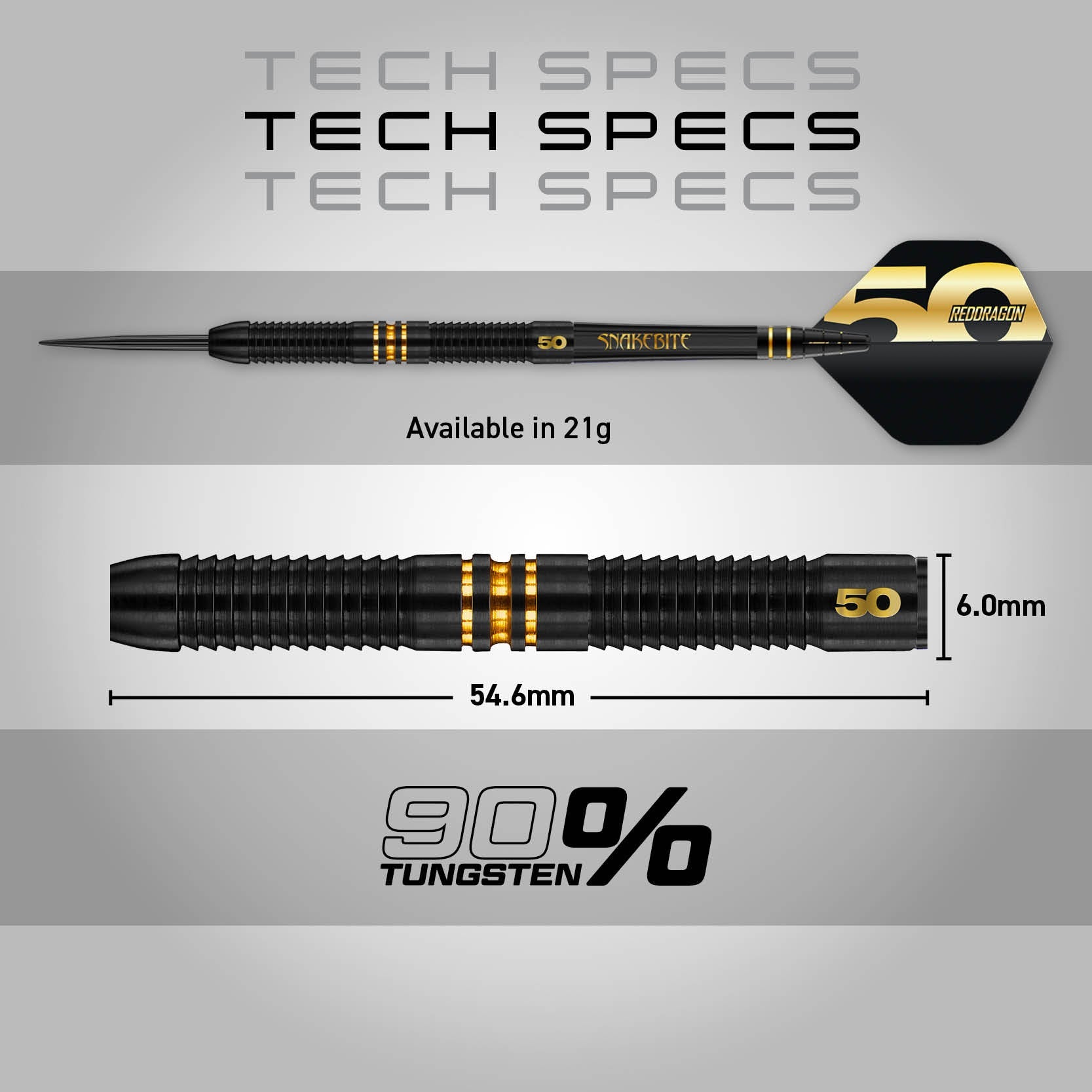 red-dragon-darts-peter-wright-50-year-player-edition-fl-chettes-onyx-or-24-carat image 7
