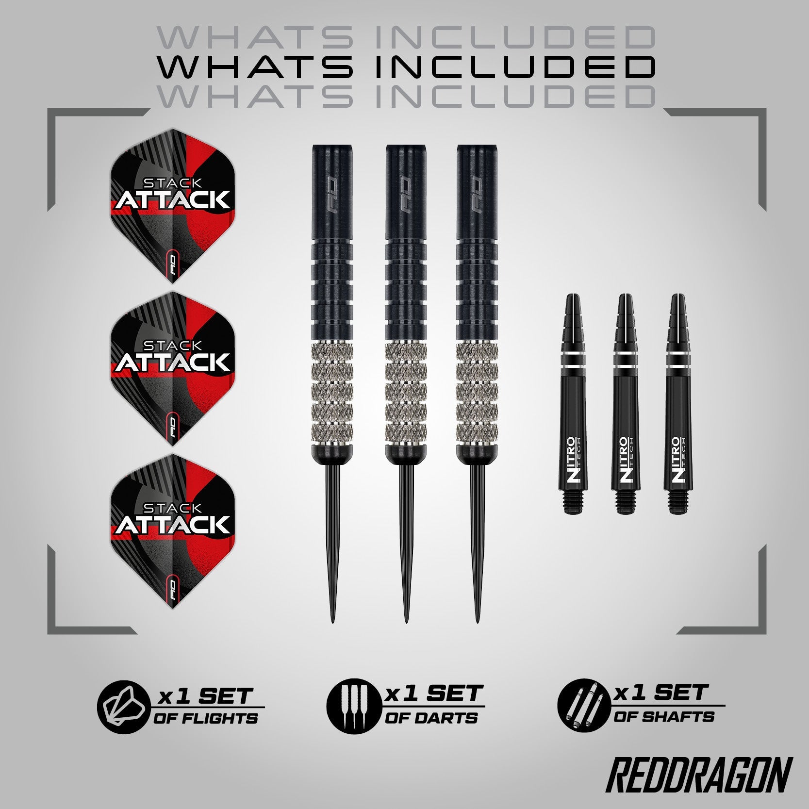 red-dragon-darts-rob-owen-stack-attack-90-parall-le-fl-chettes-pointe-acier image 2