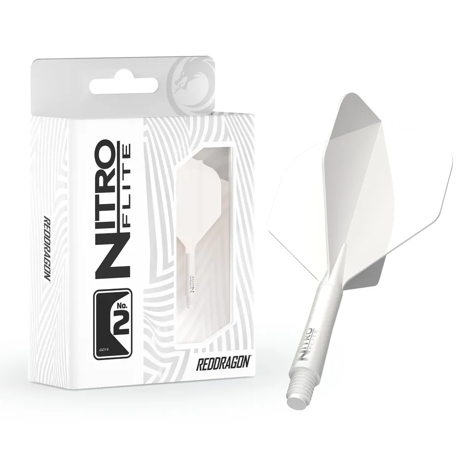 red-dragon-darts-nitro-flite-solid-white-and-white-syst-me-ailette-tige-int-gr image 1