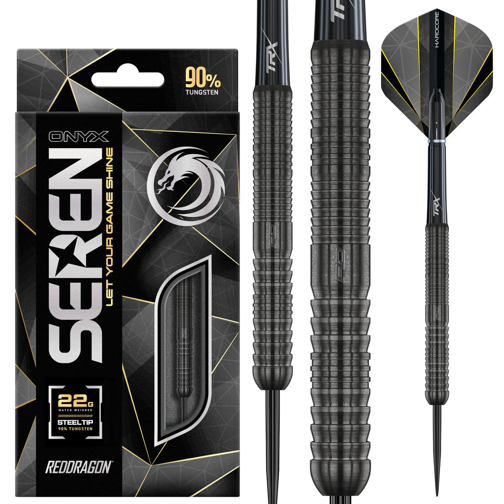 red-dragon-darts-seren-1-onyx-fl-chettes-acier-black image 1