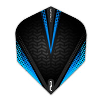 red-dragon-darts-hardcore-radical-dark-blue-v-standard-ailettes-de-fl-chettes image 2