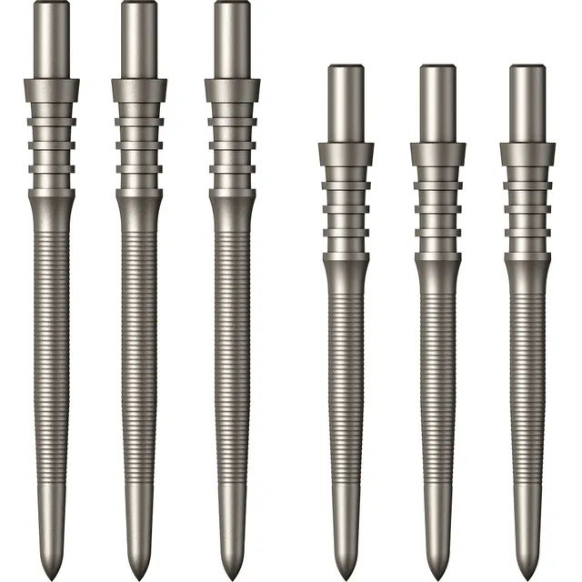mission-darts-sniper-micro-grip-pointes-acier-de-rechange-argent-28mm-32mm image 1