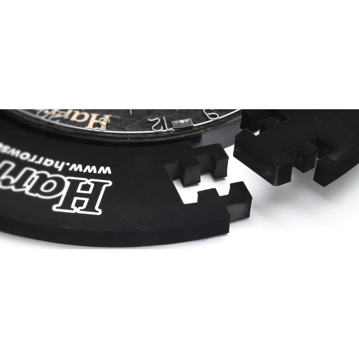 harrows-dartboard-surround-4-pi-ces-protection-murale-noire image 3