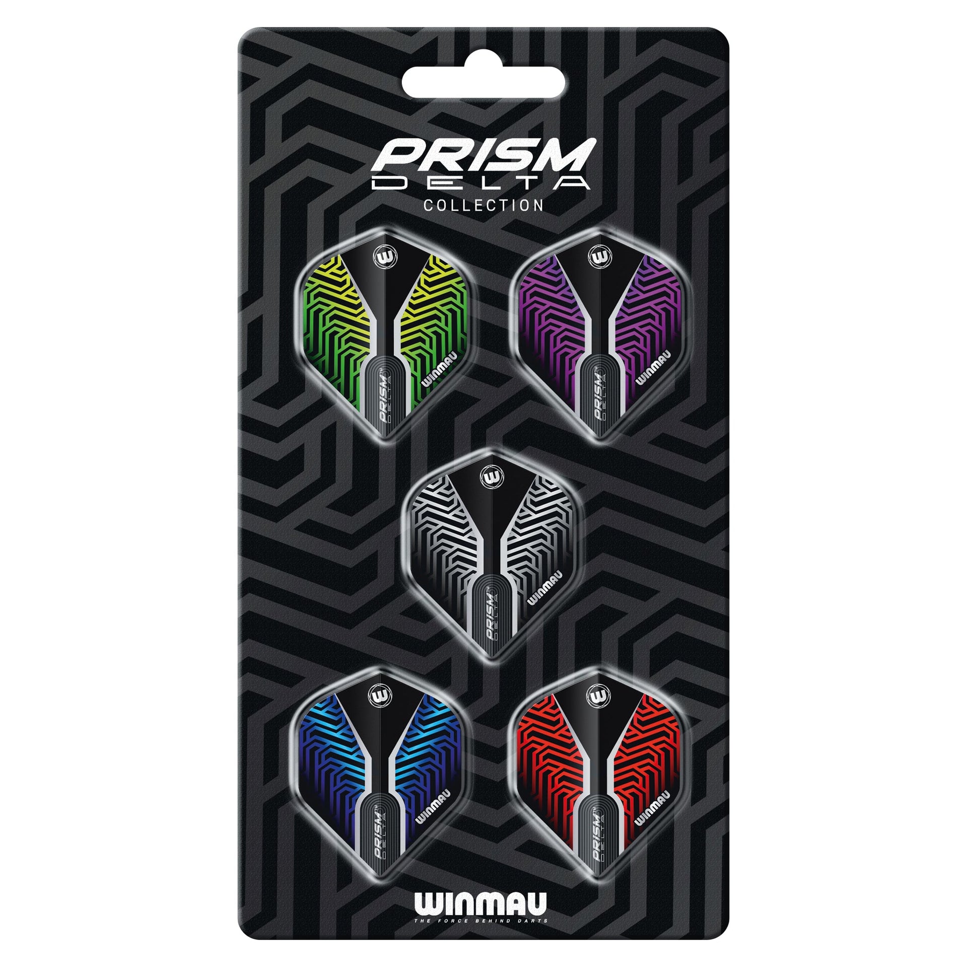 winmau-prism-delta-flight-collection-ailettes-de-fl-chettes-lot-5-coloris image 1