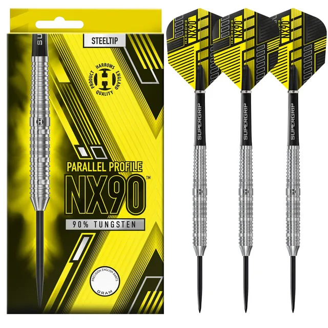harrows-nx90-parallel-90-fl-chettes-pointe-acier-steel-tip image 1