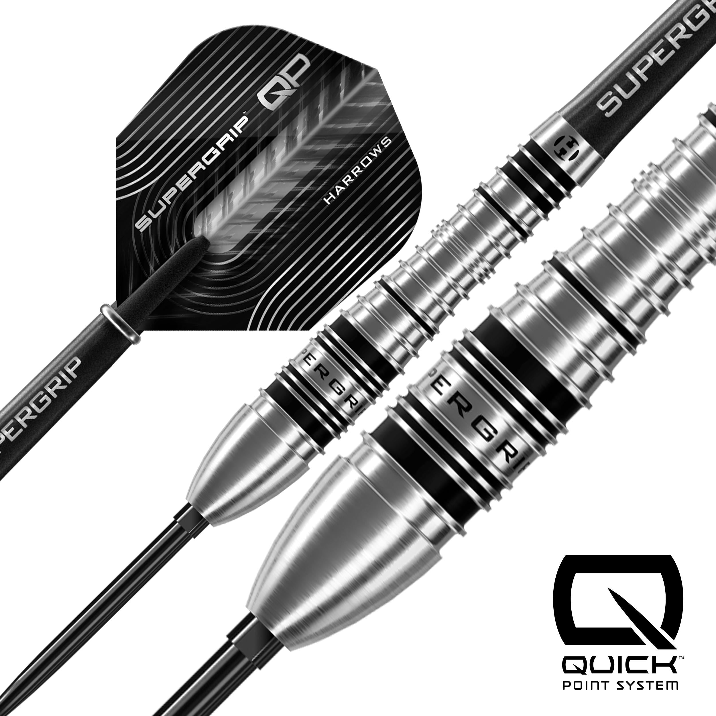 harrows-supergrip-qp-bomb-90-quick-point-fl-chettes-steel-tip image 2