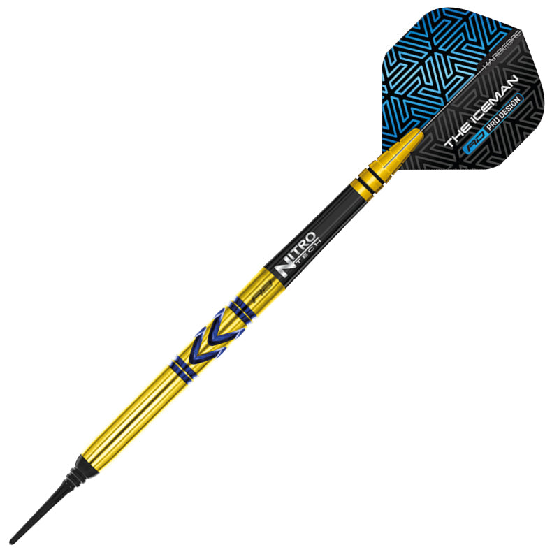 red-dragon-darts-gerwyn-price-avalanche-gold-fl-chettes-pointe-souple image 3