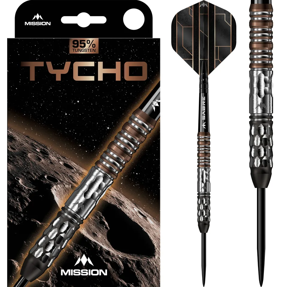 mission-darts-tycho-fl-chettes-steel-tip-95-tungst-ne-noir-bronze image 1
