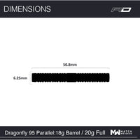 red-dragon-darts-dragonfly-95-black-parallel-fl-chettes-pointe-souple image 5