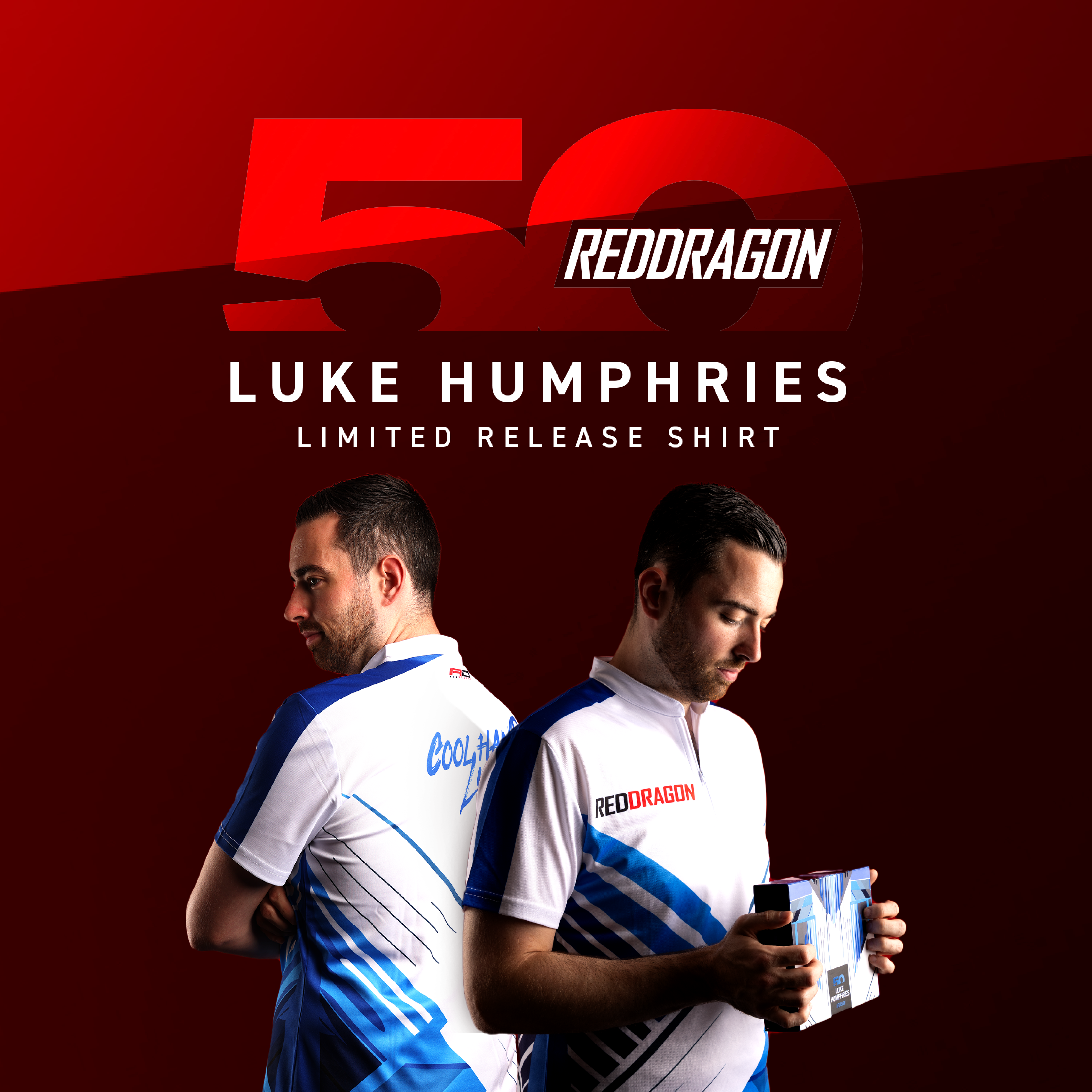 red-dragon-darts-luke-humphries-polo-tour-dition-limit-e-50-ans image 3