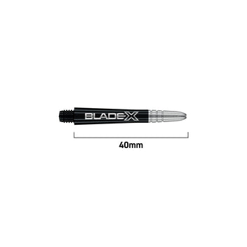 winmau-blade-x-vecta-medium-tiges-black-silver-x3 image 2