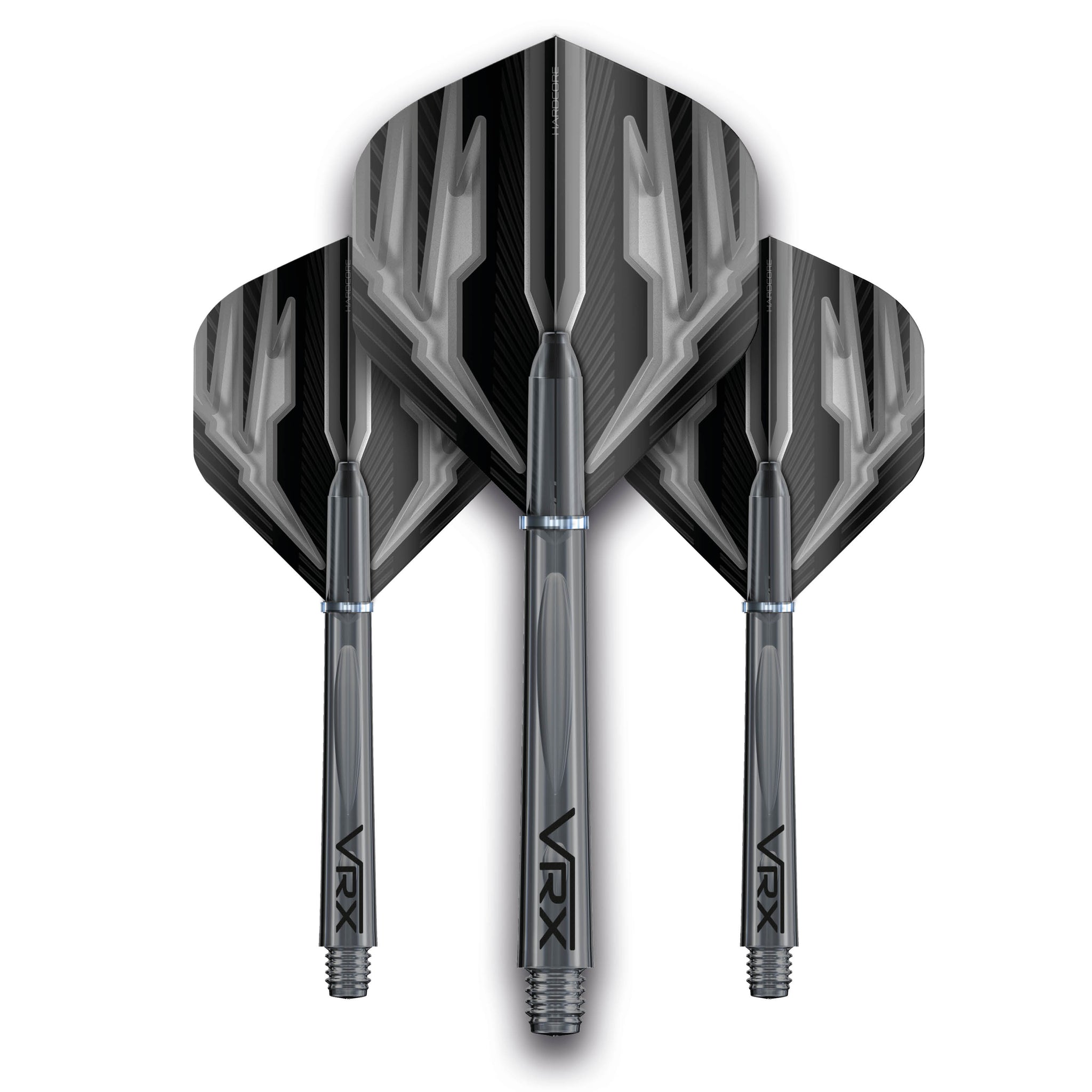 red-dragon-darts-flight-shaft-combo-vrx-grey-pack-ailettes-tiges image 2