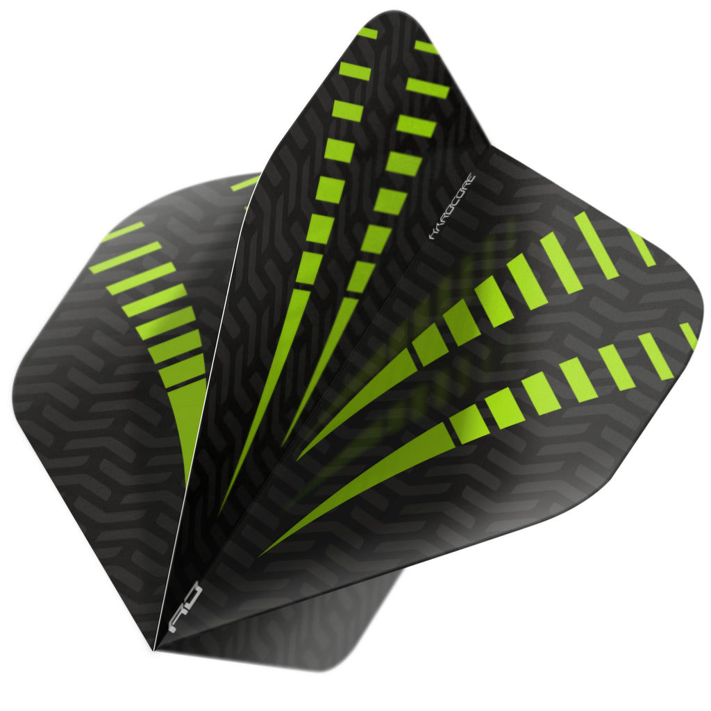 red-dragon-darts-hardcore-radical-green-standard-ailettes image 1