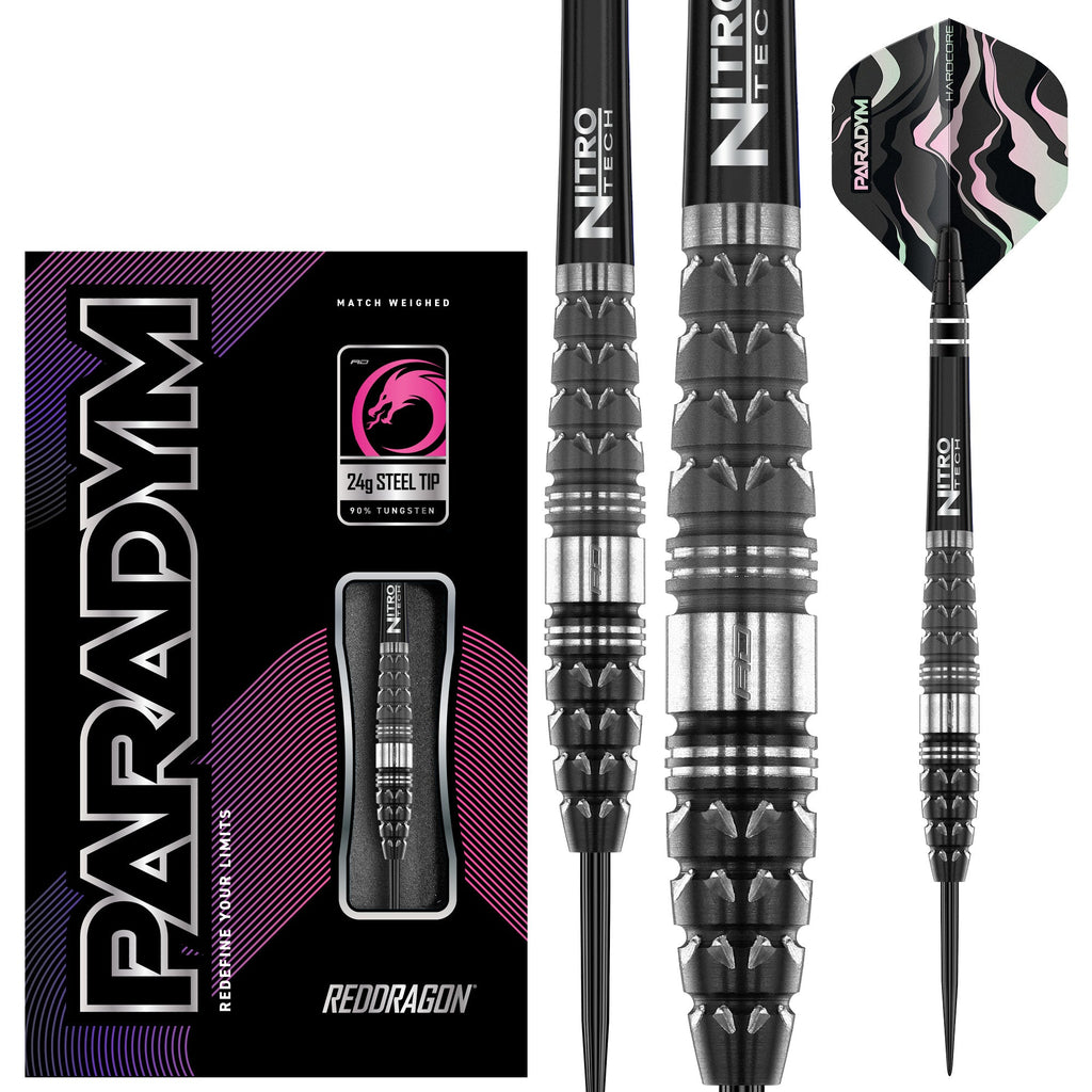 red-dragon-darts-paradym-torpedo-fl-chettes-pointe-acier image 1