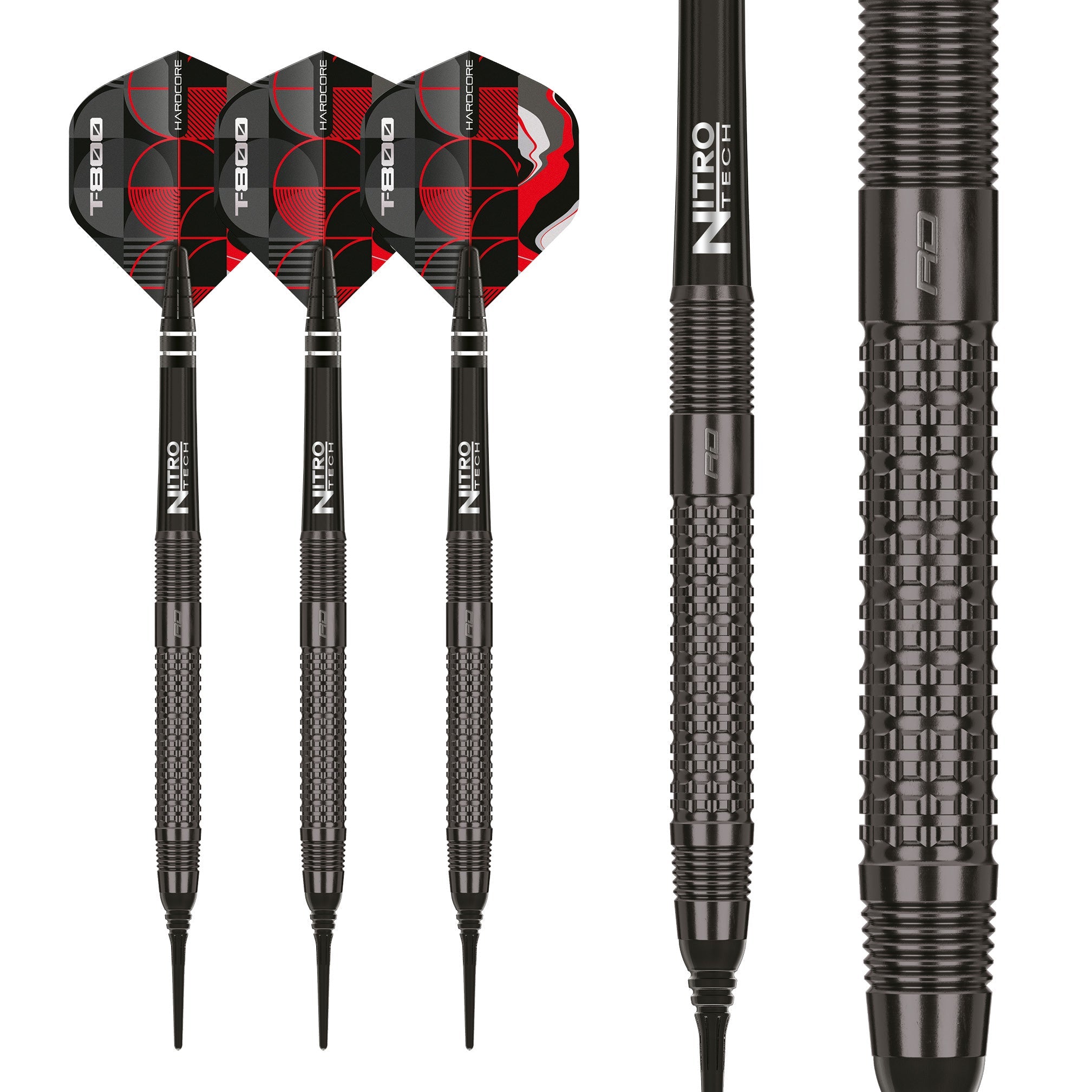 red-dragon-darts-t-800-soft-tip-90-tungst-ne-finition-stealth image 4