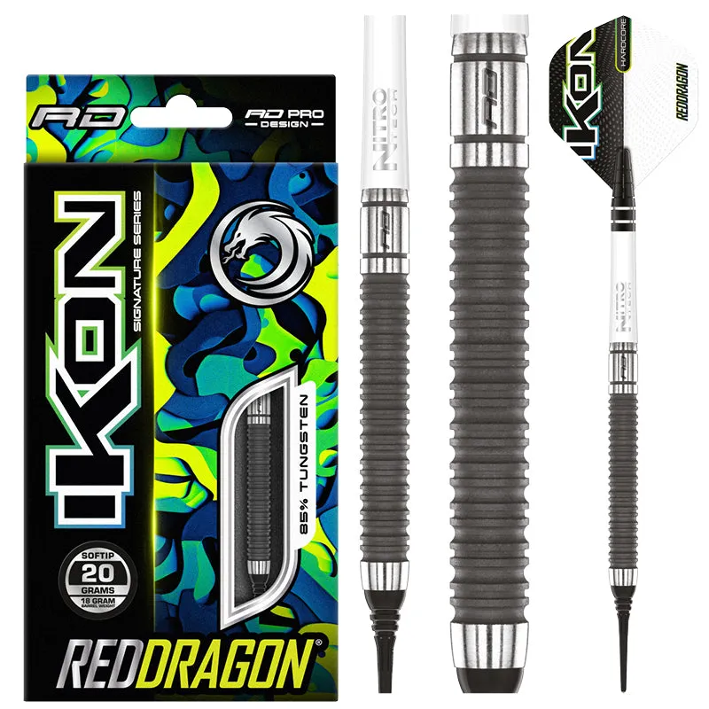 red-dragon-darts-ikon-1-4-soft-tip-fl-chettes-pointe-souple-18g image 1