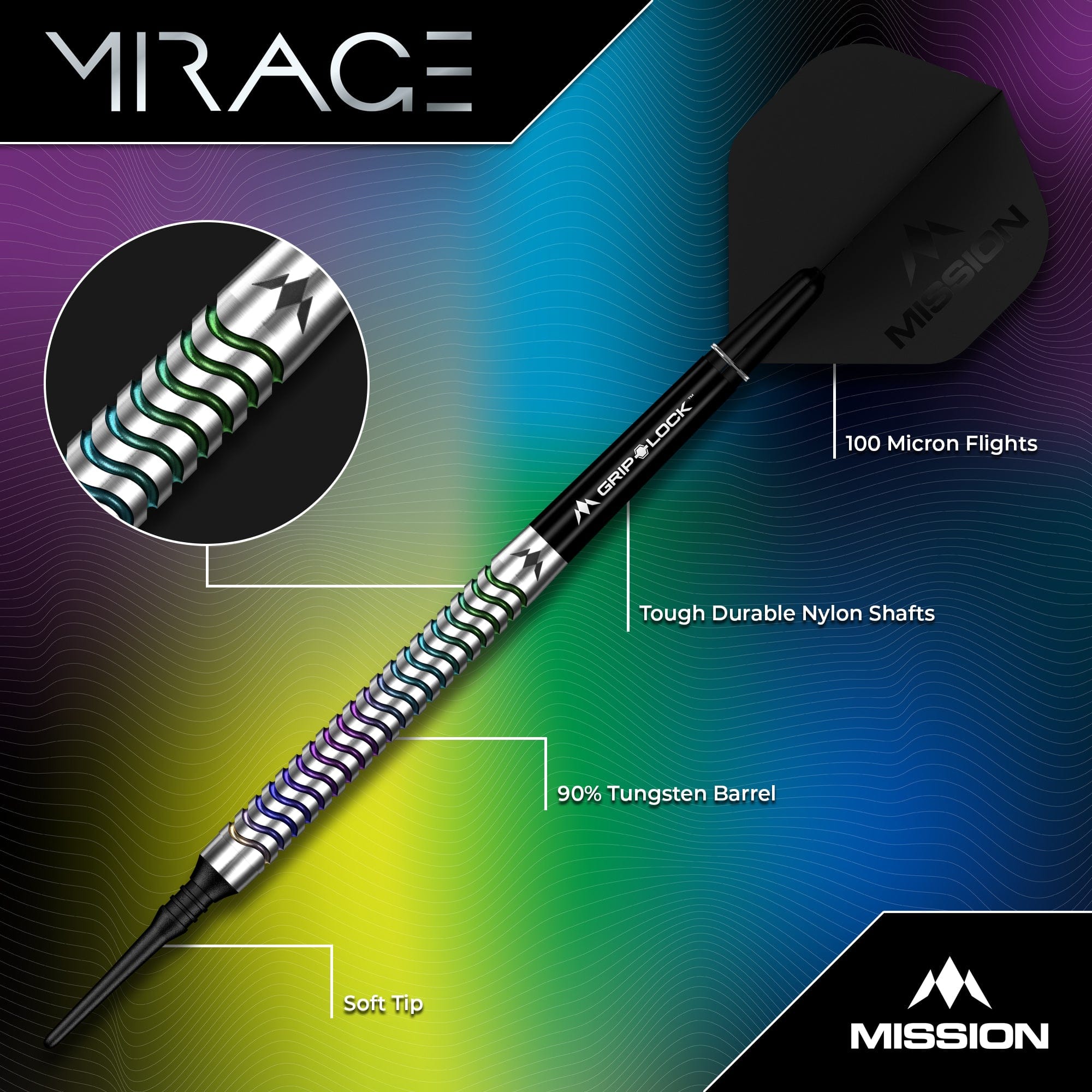 mission-darts-mirage-fl-chettes-soft-tip-90-tungst-ne-20g image 3