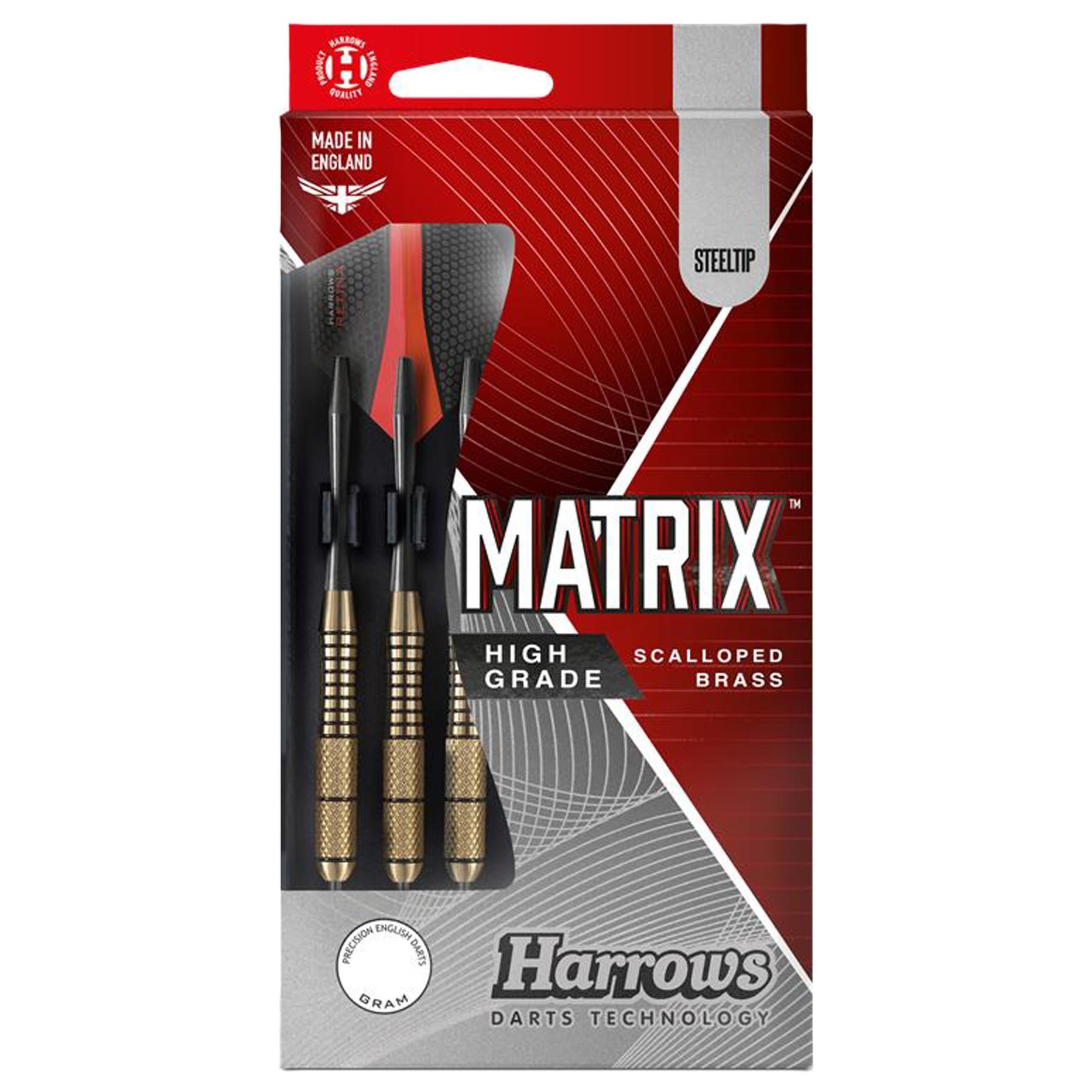 harrows-matrix-fl-chettes-pointe-acier-laiton image 5