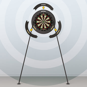 winmau-vertex-support-de-cible-twin-leg-avec-surround-et-housse image 4