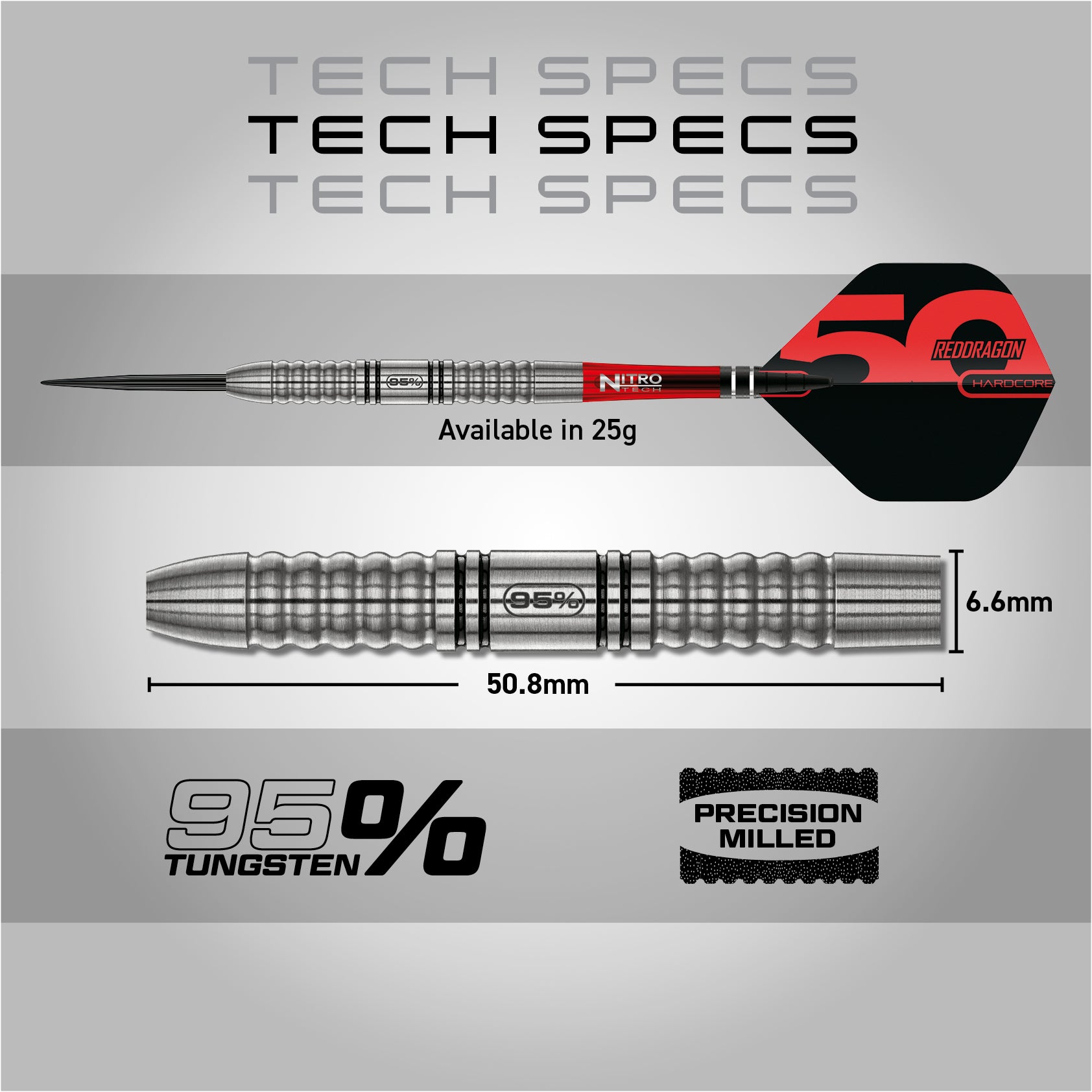 red-dragon-darts-penetrator-1-fl-chettes-pointe-acier-95-tungst-ne image 5