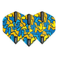 red-dragon-darts-blue-crackle-hardcore-radical-standard-ailettes image 3