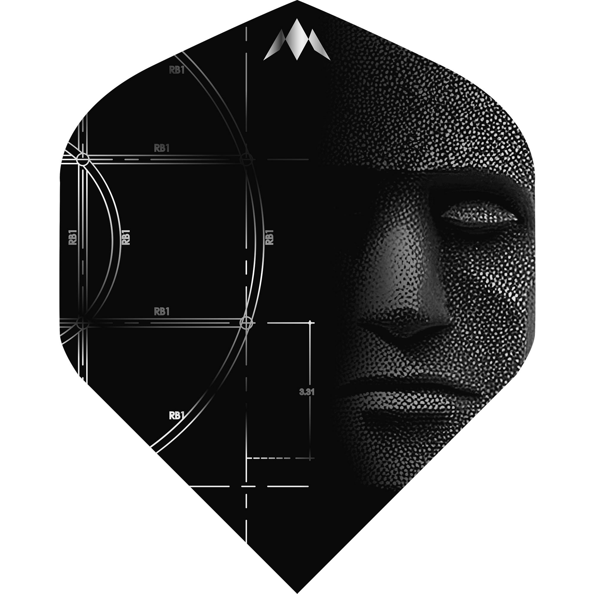 mission-darts-solo-ailettes-100-micron-std-no2-arkitekt image 2