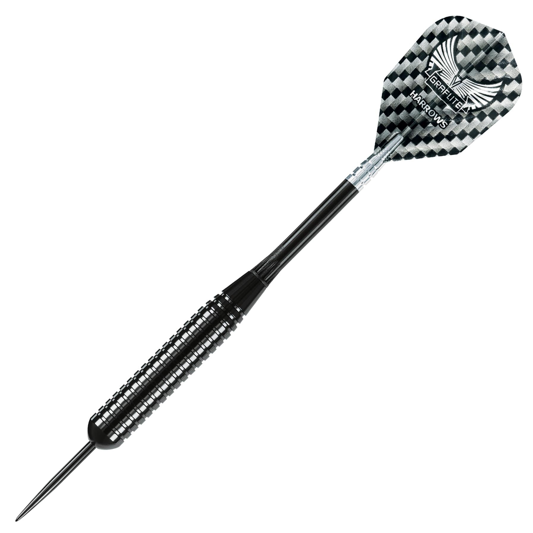 harrows-black-arrow-26g-fl-chettes-pointe-acier-laiton image 4